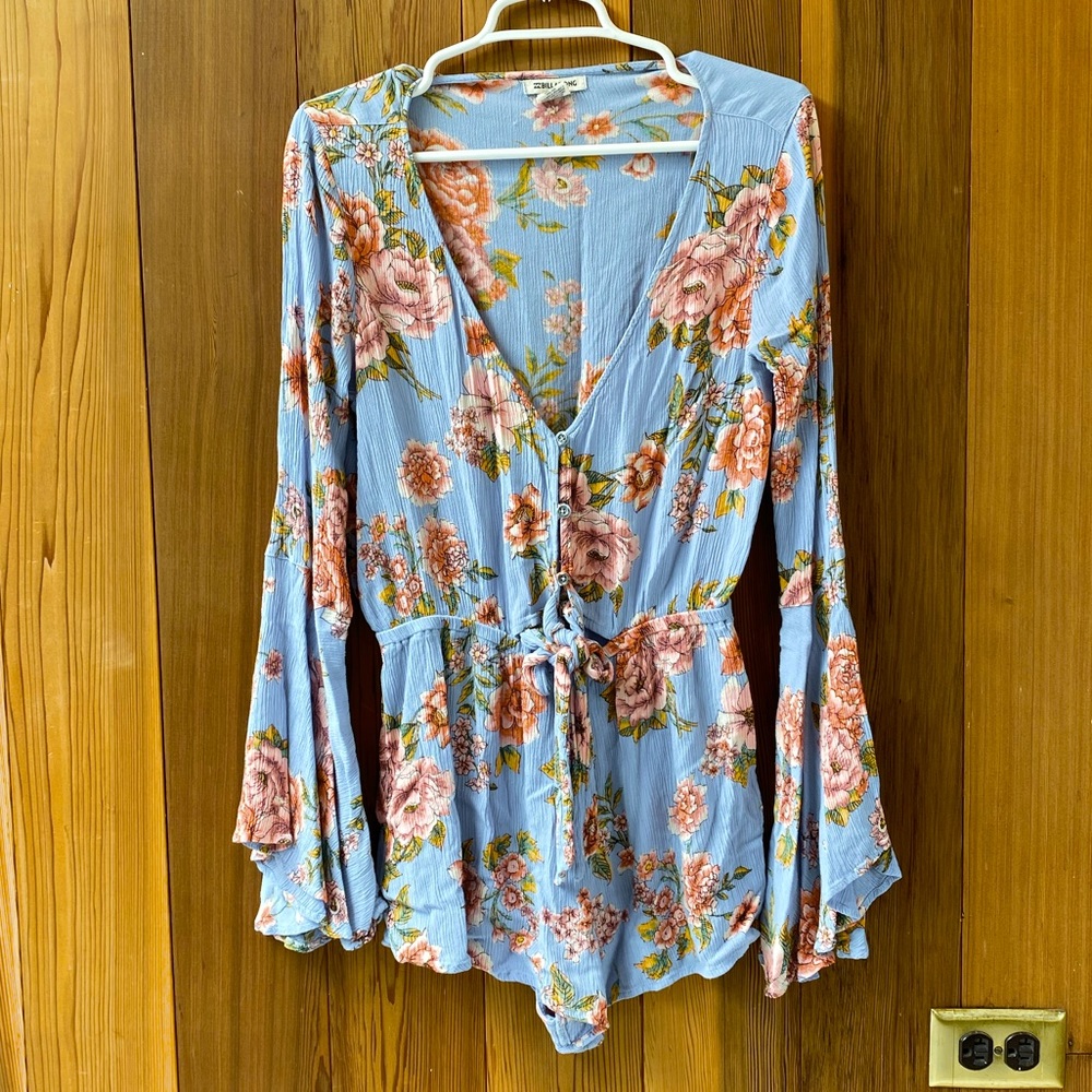 Billabong floral romper
